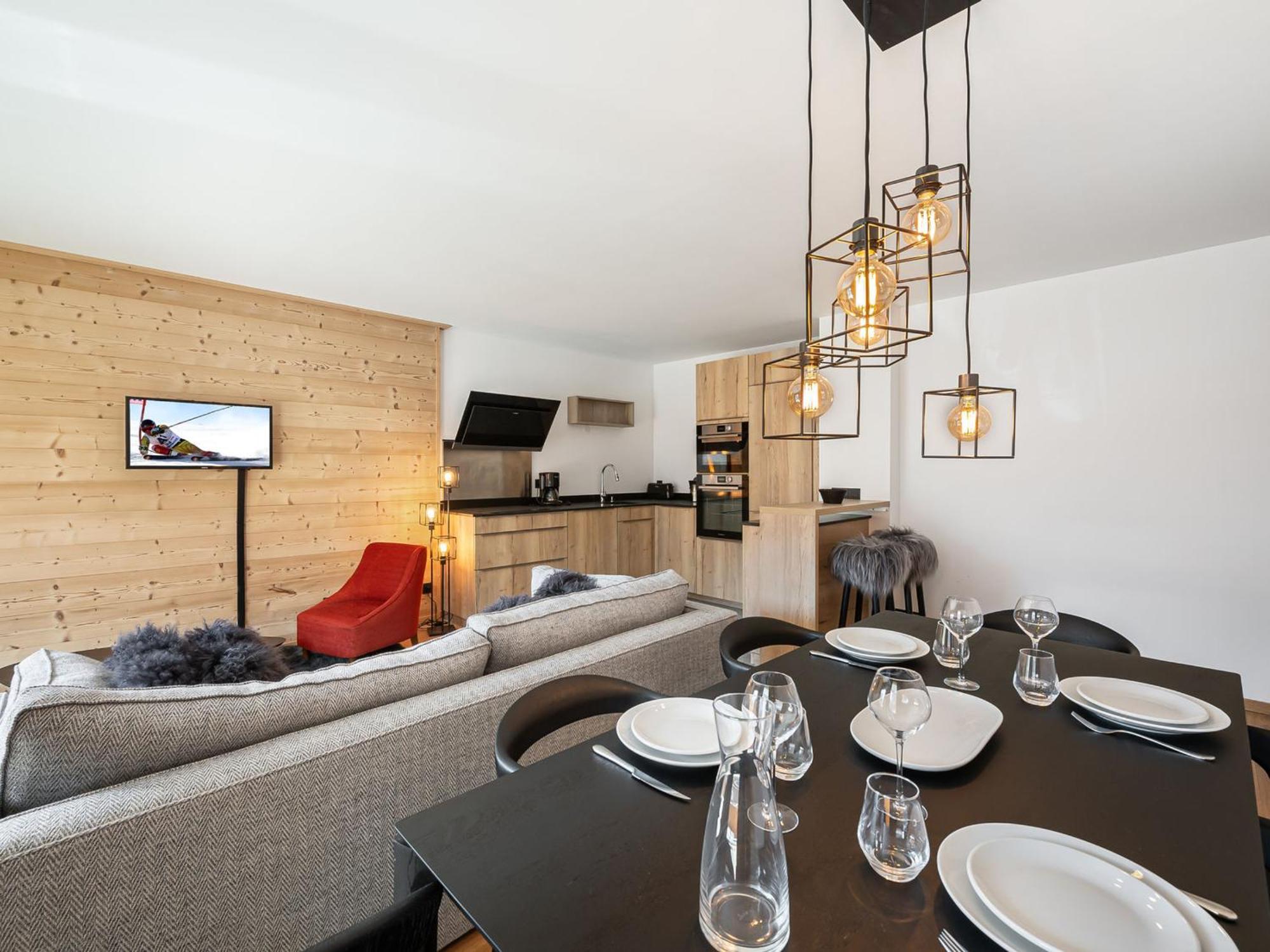 Charmant T3 A Courchevel, Emplacement Ideal A 100M Du Front De Neige, Parking Et Wifi Inclus - Fr-1-563-74 Apartment Exterior photo